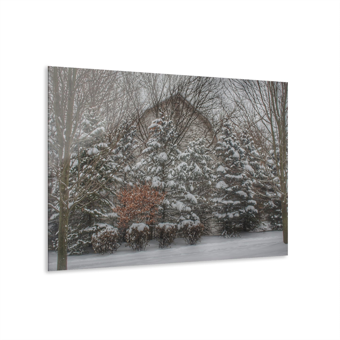 U R There Photography Hidden in Oxford I Rustic Farmhouse Acrylic Wall Print