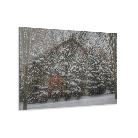 U R There Photography Hidden in Oxford I Rustic Farmhouse Acrylic Wall Print