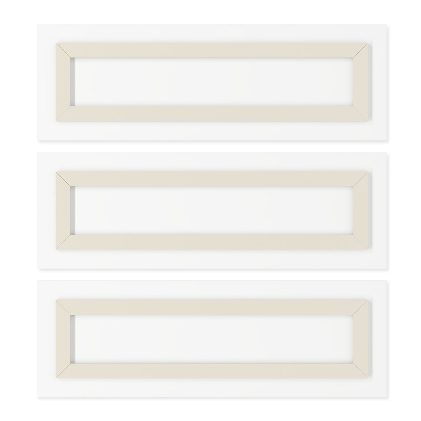 U R There Photography Lay of the Land Rustic Farmhouse 3-Panel Acrylic Wall Print