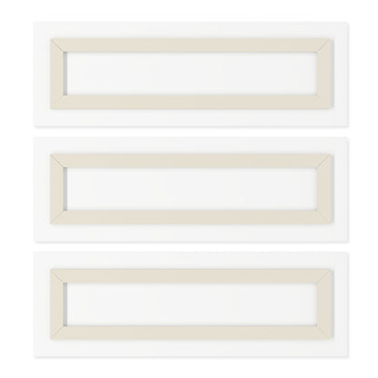 U R There Photography Lay of the Land Rustic Farmhouse 3-Panel Acrylic Wall Print