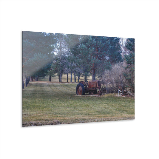 U R There Photography Casey Road Yard Art I Rustic Farmhouse Acrylic Wall Print
