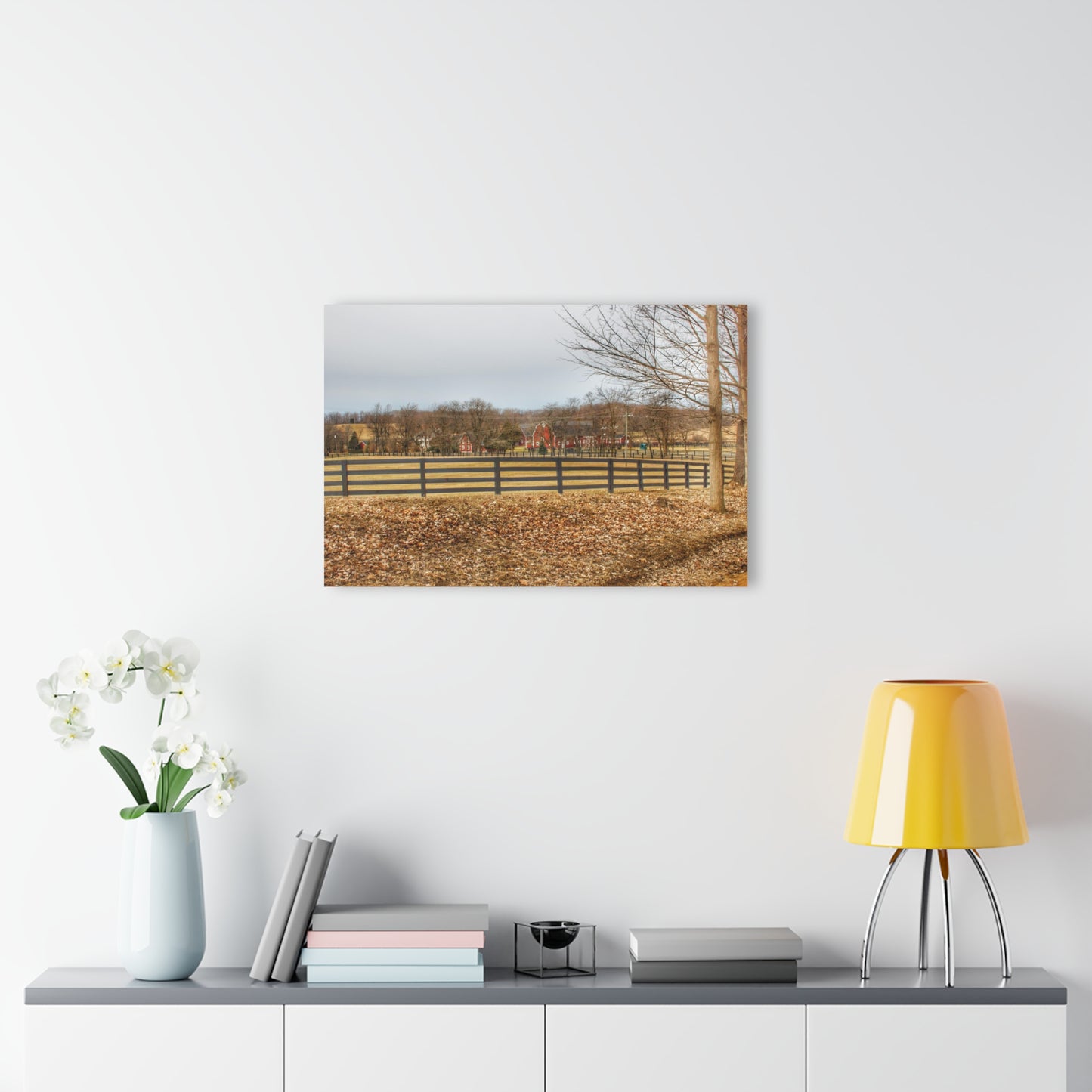 U R There Photography Barber Road Farm I Rustic Farmhouse Acrylic Wall Print
