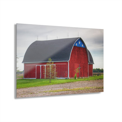 U R There Photography M-24 Star Barn Rustic Farmhouse Acrylic Wall Print