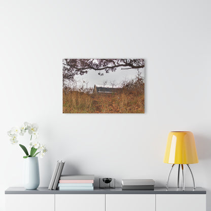 U R There Photography North Oxford Road Grey II Rustic Farmhouse Acrylic Wall Print