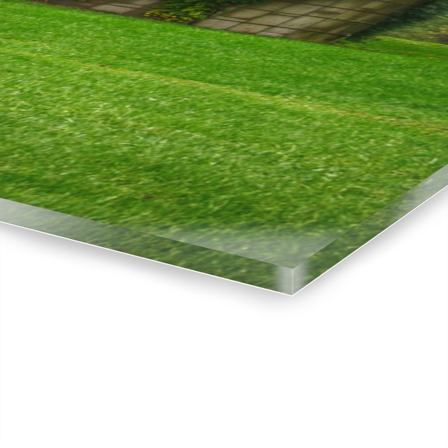 U R There Photography Ludwig Road Oxford Grey and Silo Rustic Farmhouse Acrylic Wall Print