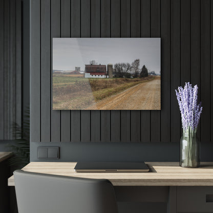 U R There Photography Gates Road Farm Rustic Farmhouse Acrylic Wall Print