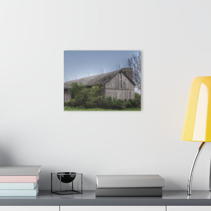 U R There Photography Wilder Road Grey I Rustic Farmhouse Acrylic Wall Print