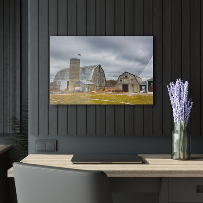U R There Photography Chapman Greys Rustic Farmhouse Acrylic Wall Print