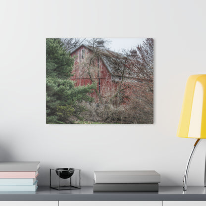 U R There Photography Morris Road Hidden Rustic Farmhouse Acrylic Wall Print