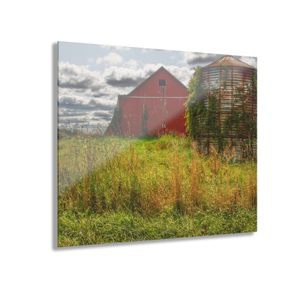 U R There Photography Roadside Relics Rustic Farmhouse Acrylic Wall Print