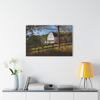 U R There Photography Oakwood Road White I Rustic Farmhouse Acrylic Wall Print