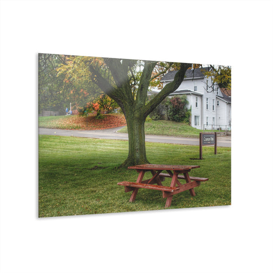 U R There Photography Picnic in the Park Rustic Farmhouse Acrylic Wall Print