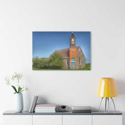 U R There Photography Mayville Church of the Past Rustic Farmhouse Acrylic Wall Print