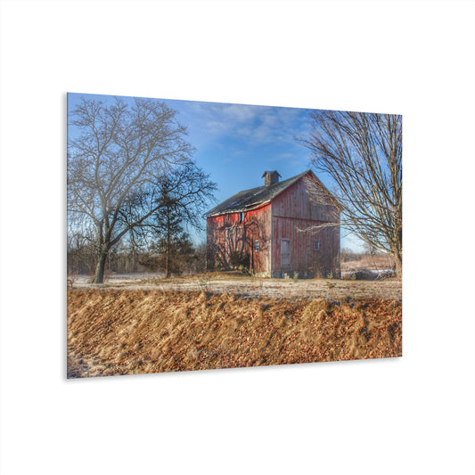 U R There Photography M-24 Barn at the Bend I Rustic Farmhouse Acrylic Wall Print