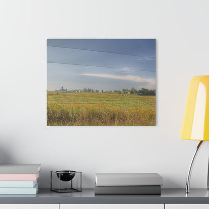 U R There Photography Farm Across the Field Rustic Farmhouse Acrylic Wall Print