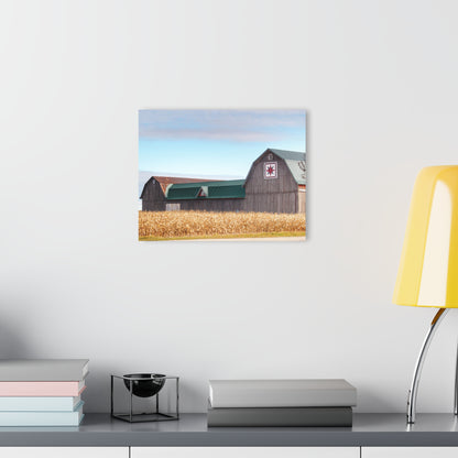 U R There Photography Frankenmuth Greys Rustic Farmhouse Acrylic Wall Print