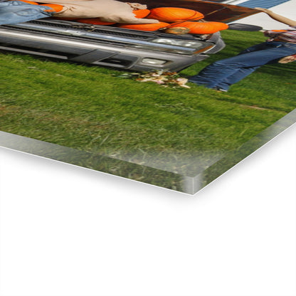 U R There Photography Lippincott Pumpkins Rustic Farmhouse Acrylic Wall Print