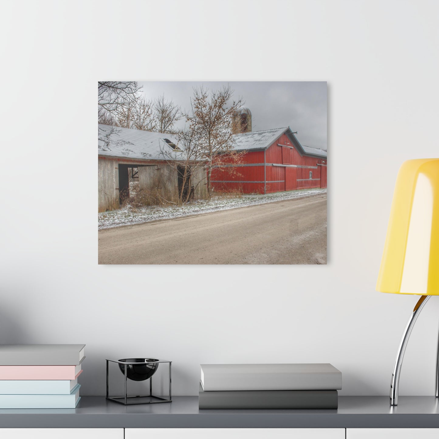 U R There Photography Bordman Roadside Buddies I Rustic Farmhouse Acrylic Wall Print