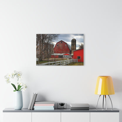 Barn Boutique Modern Farmhouse Acrylic Wall Print| Peck Red