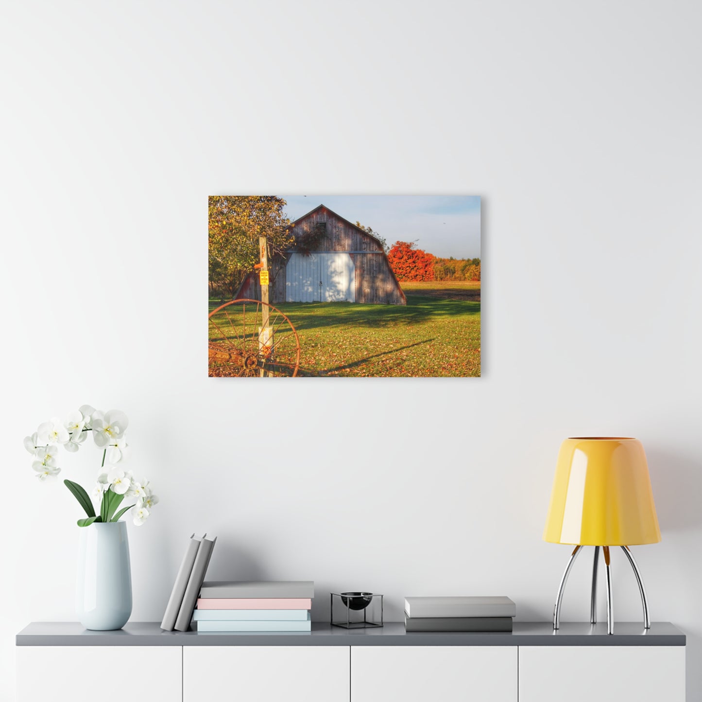 U R There Photography Cade Road Quonset Rustic Farmhouse Acrylic Wall Print