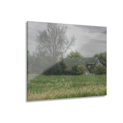 U R There Photography Wilder Road Grey III Rustic Farmhouse Acrylic Wall Print