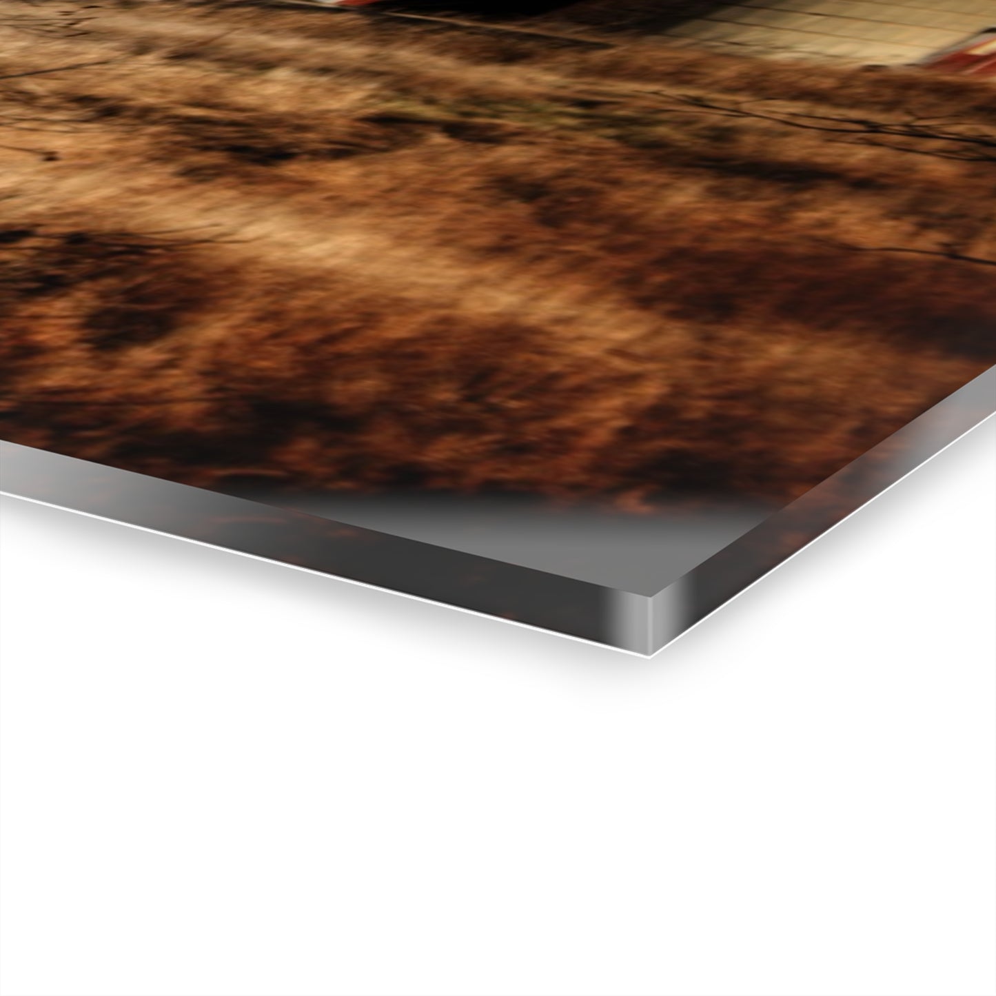 U R There Photography Greenwood Road Hidden Rustic Farmhouse Acrylic Wall Print