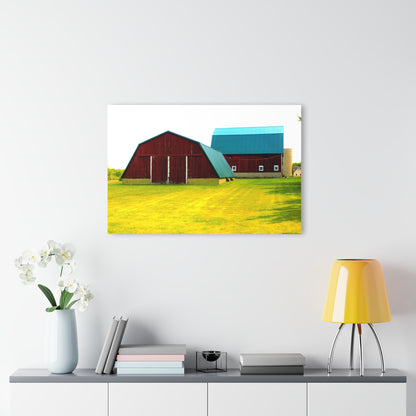 U R There Photography Baldwin Barn Brothers I Rustic Farmhouse Acrylic Wall Print