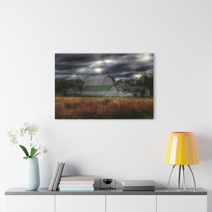 U R There Photography Farnsworth Road White Rustic Farmhouse Acrylic Wall Print