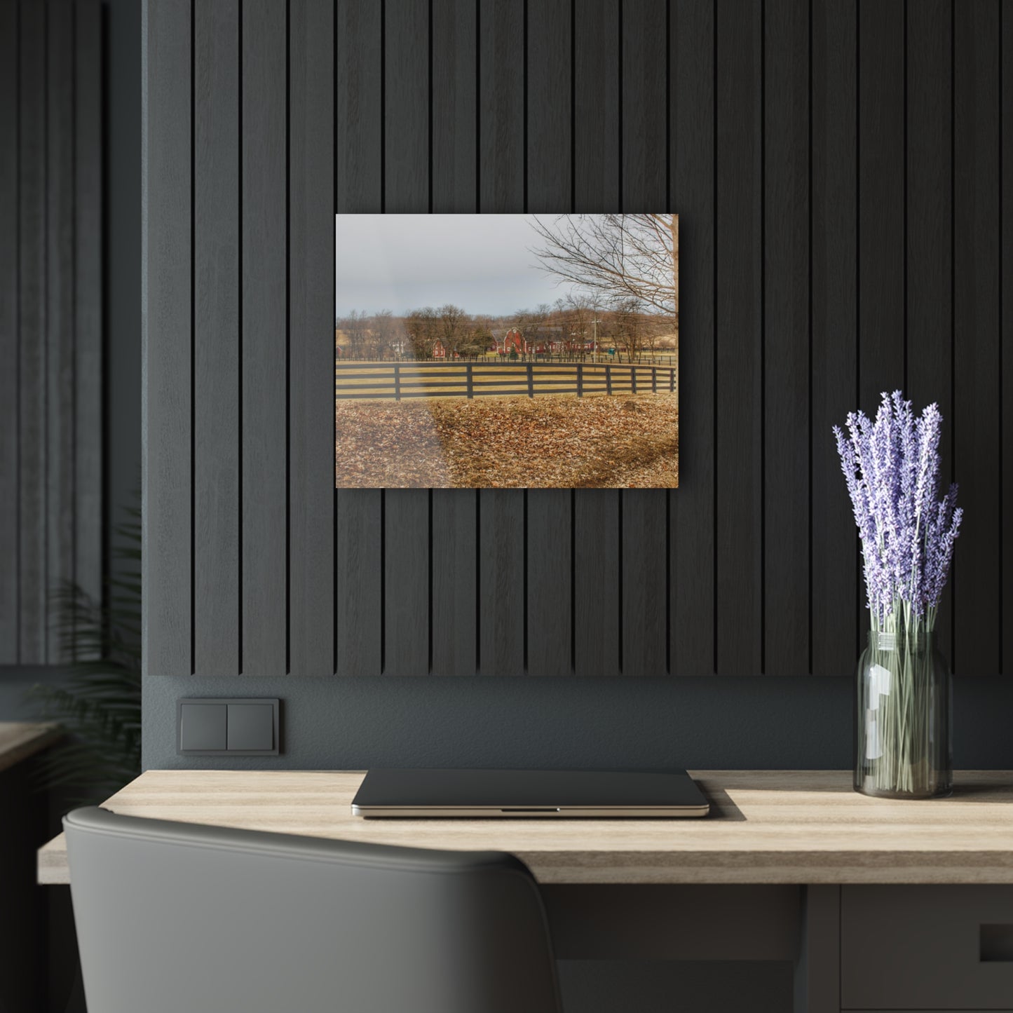 U R There Photography Barber Road Farm I Rustic Farmhouse Acrylic Wall Print