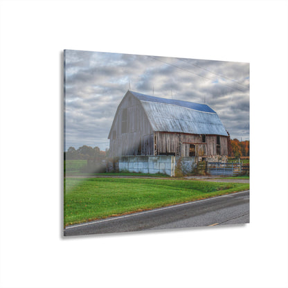 Barn Boutique Modern Farmhouse Acrylic Wall Print| Marlette Road Hay Barn