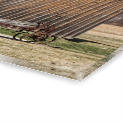 U R There Photography Barn and Buggy Rustic Farmhouse Acrylic Wall Print