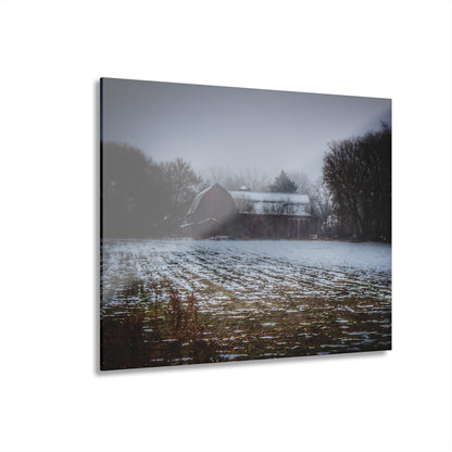 U R There Photography Holmes Road Red III Rustic Farmhouse Acrylic Wall Print