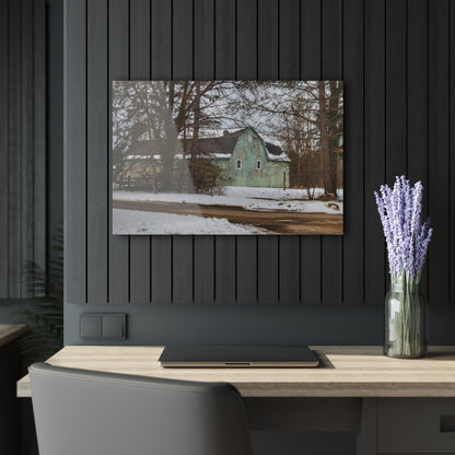 U R There Photography Hunters Creek Meadow Green Rustic Farmhouse Acrylic Wall Print