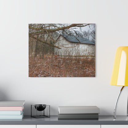 U R There Photography Norway Lake Hidden White Rustic Farmhouse Acrylic Wall Print