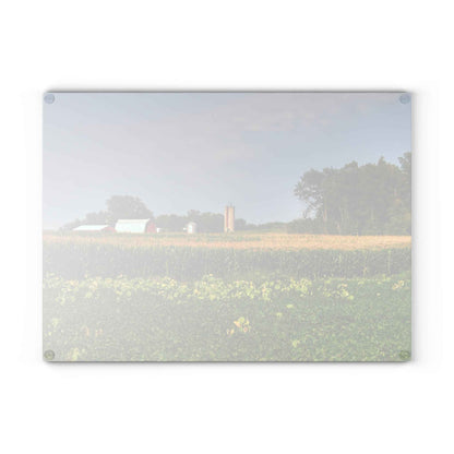 Rustic Farmhouse Cutting Board| Across the Field in Clifford