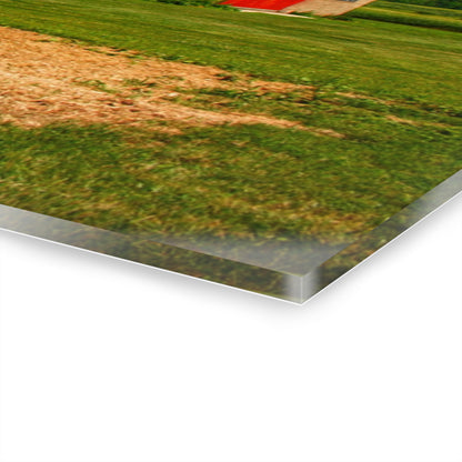 U R There Photography Marlette Red IV Rustic Farmhouse Acrylic Wall Print