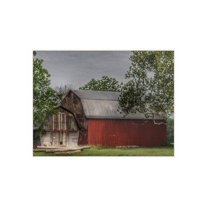 U R There Photography Barkley Road Buddies Rustic Farmhouse Decorative Ceramic Tile 6" × 8" Glossy