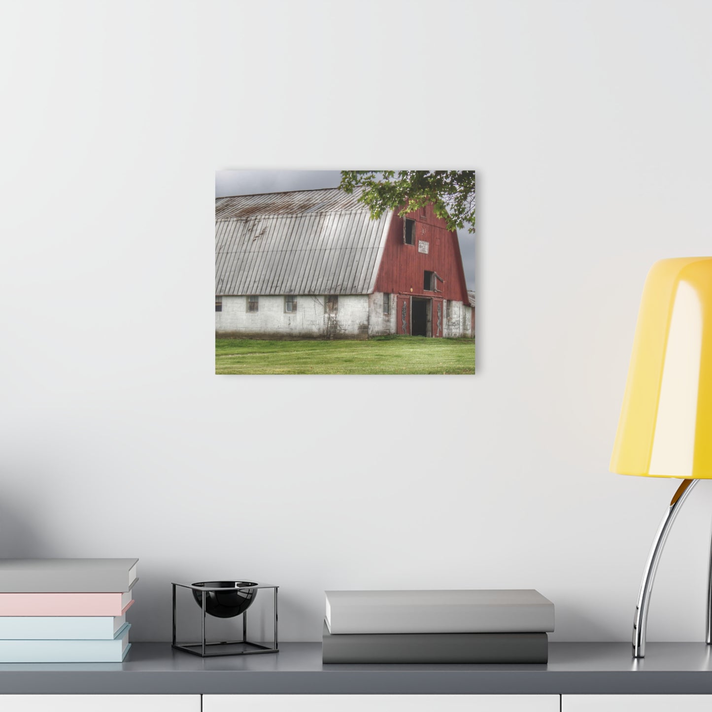U R There Photography Peters Red Appaloosa III Rustic Farmhouse Acrylic Wall Print