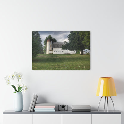 U R There Photography Marathon Road White Rustic Farmhouse Acrylic Wall Print