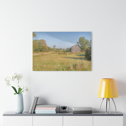 U R There Photography Snover Grey II Rustic Farmhouse Acrylic Wall Print