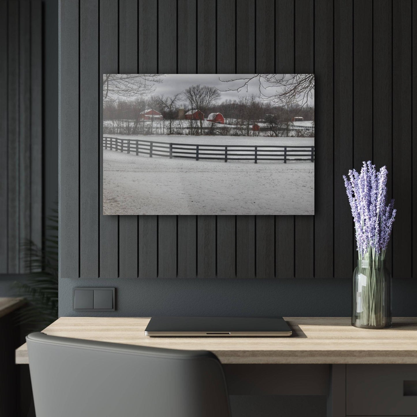 Barn Boutique Modern Farmhouse Acrylic Wall Print| Barns of Barber Road II