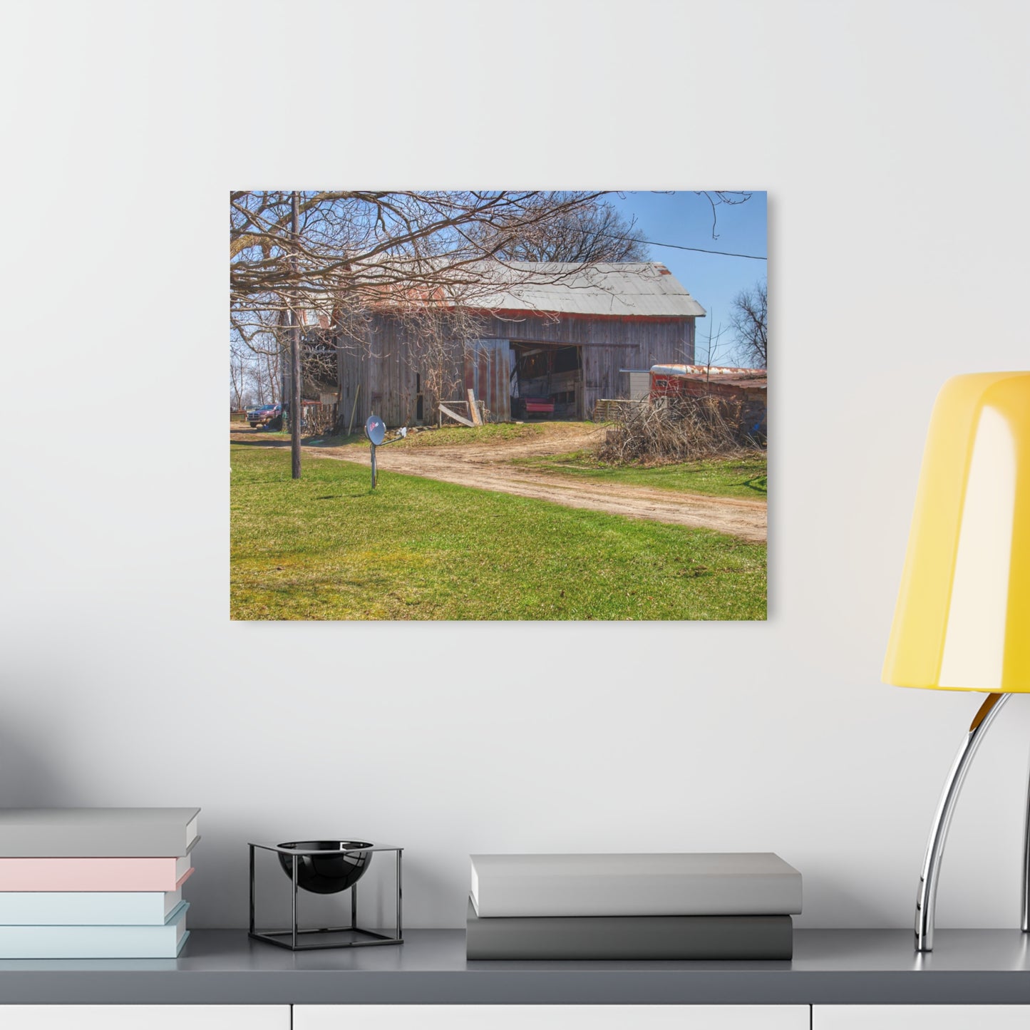 U R There Photography Lee Hill Greys Rustic Farmhouse Acrylic Wall Print
