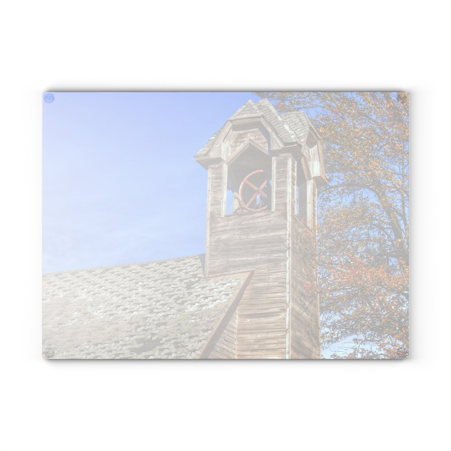 Barn Boutique Rustic Tempered-Glass Cutting Board| Schoolhouse of Marlette Road II