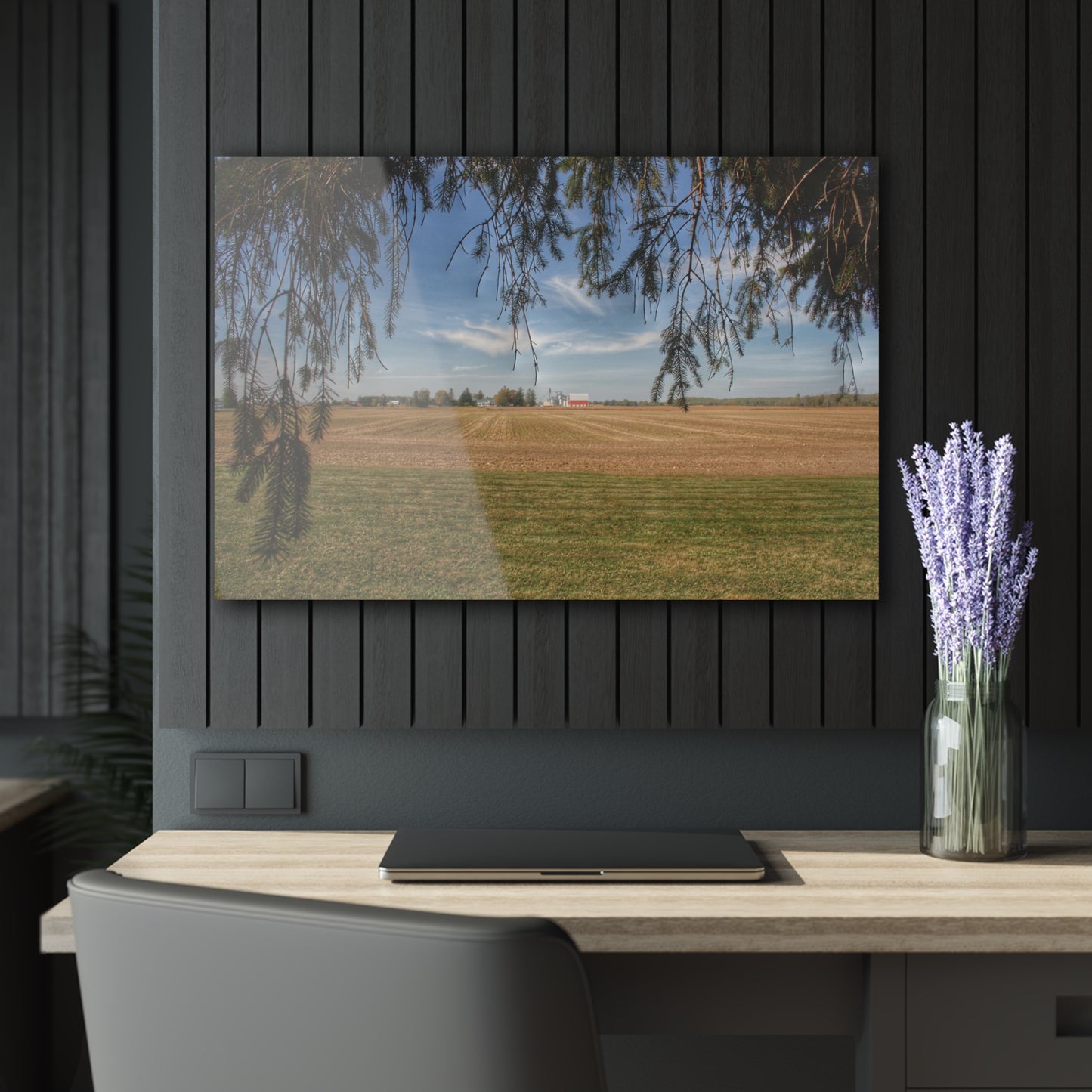 U R There Photography Cass City Farm Rustic Farmhouse Acrylic Wall Print