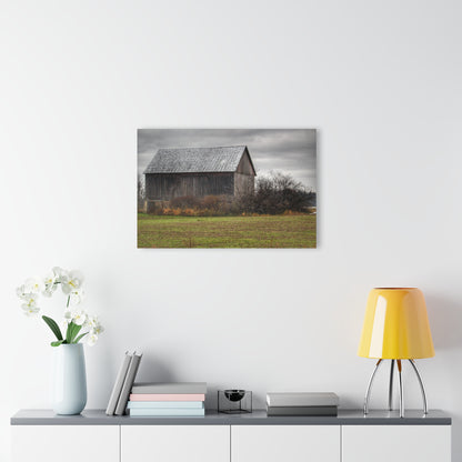 U R There Photography Brown City Road Grey Rustic Farmhouse Acrylic Wall Print