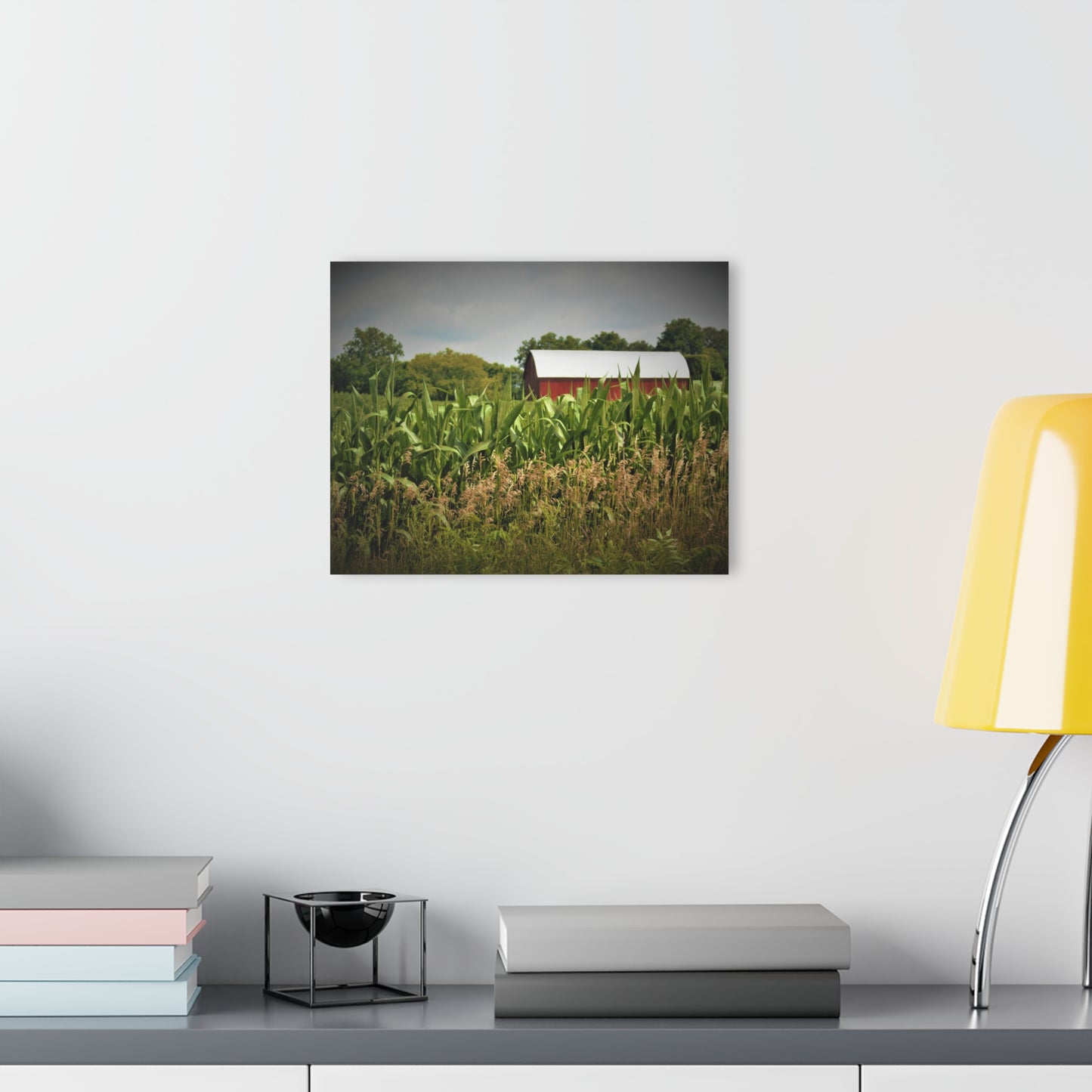 U R There Photography July Corn Rustic Farmhouse Acrylic Wall Print