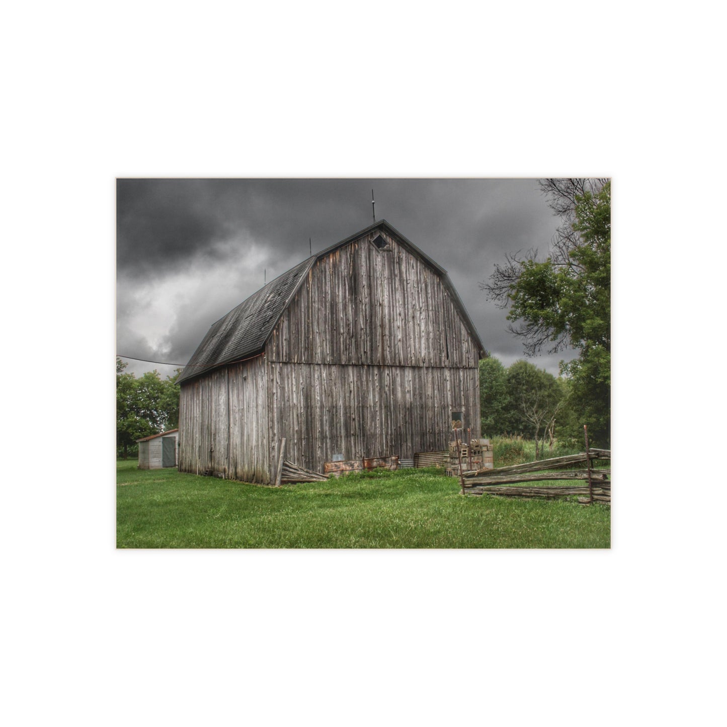 Attica Grey Rustic Farmhouse Decorative Ceramic Tile