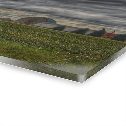 U R There Photography Early Fall on the Farm Rustic Farmhouse Acrylic Wall Print