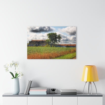 U R There Photography Silverwood Haybarn Rustic Farmhouse Acrylic Wall Print