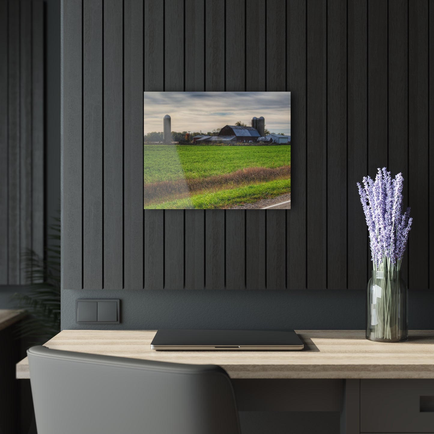 U R There Photography Shepard Road Farm I Rustic Farmhouse Acrylic Wall Print